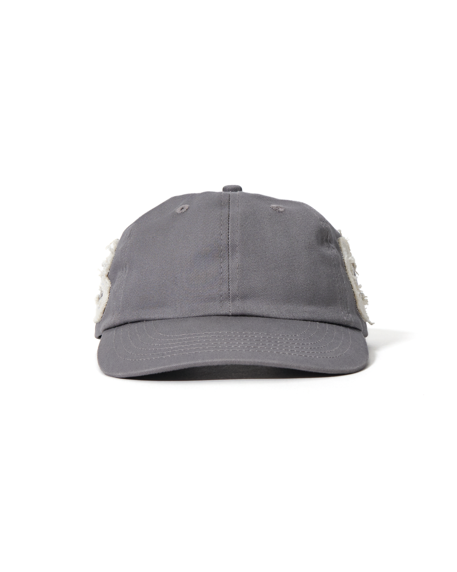 83 Frayed Hat - Grey / Natural