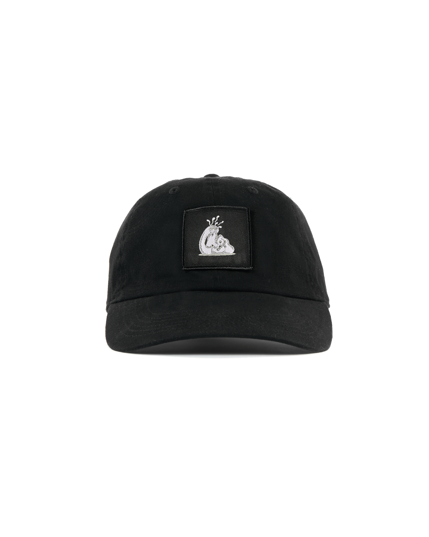Seeking Logo Woven Patch Hat - Black