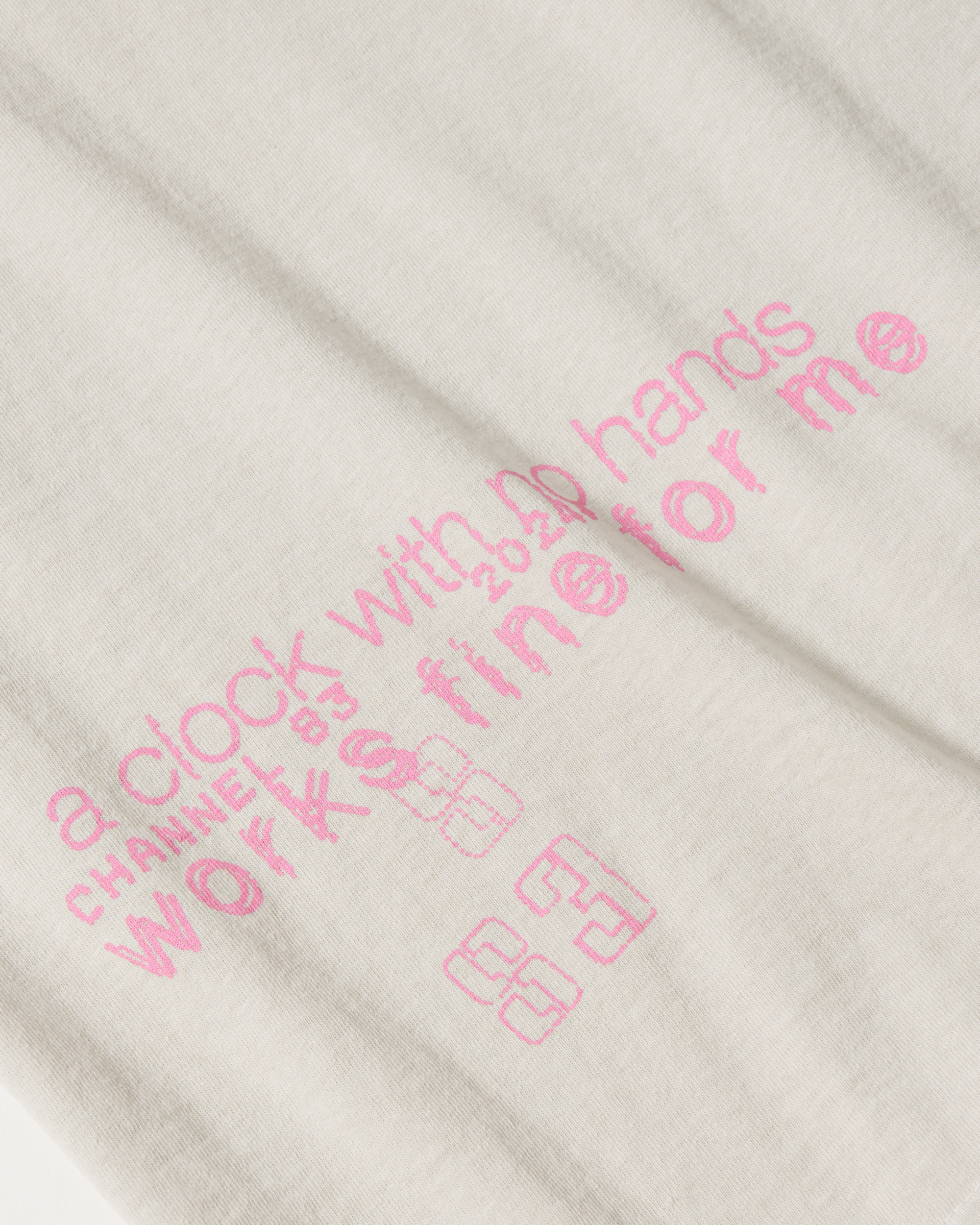 LIFE T-SHIRT - CEMENT