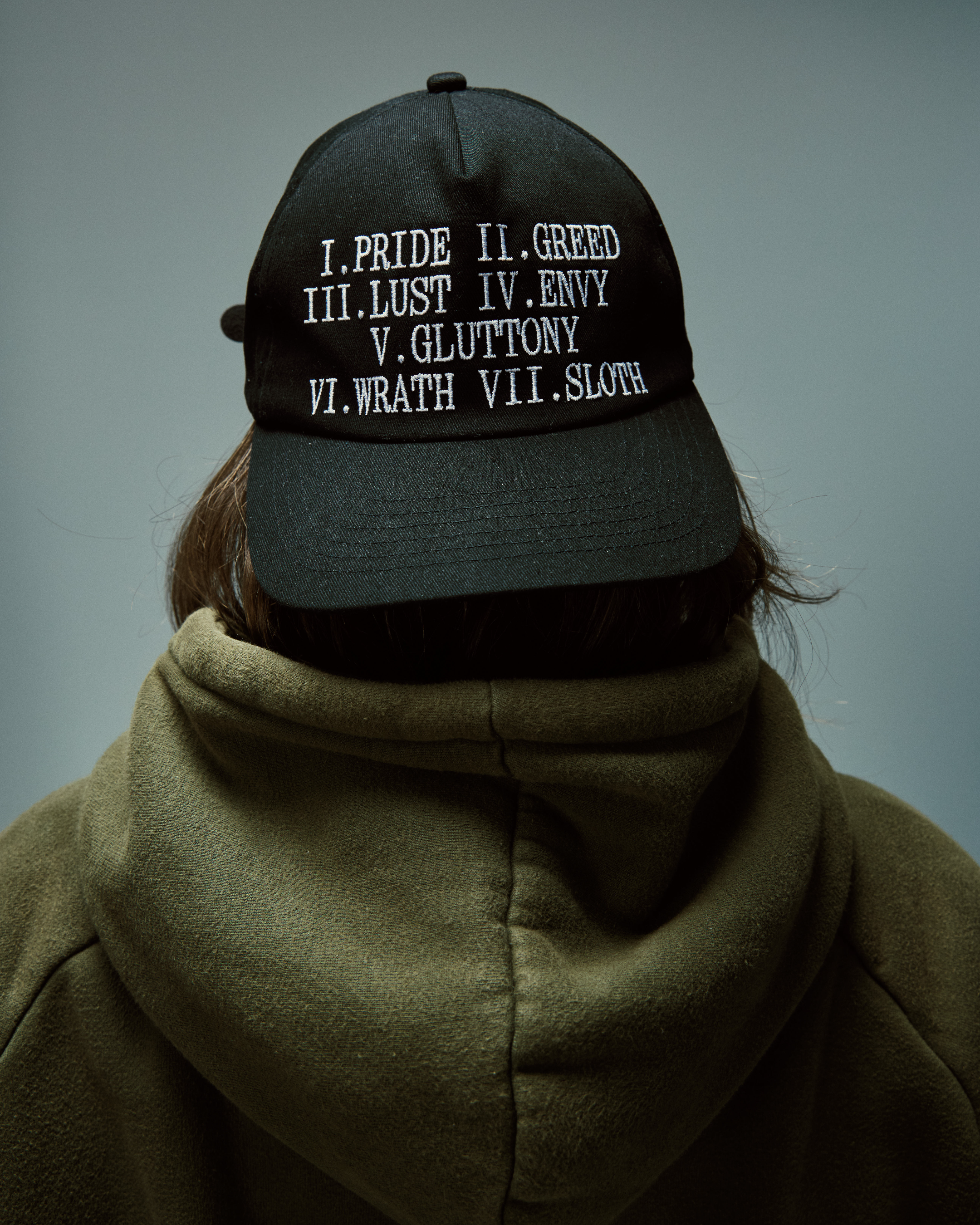 Seven Sins Hat - Black / White