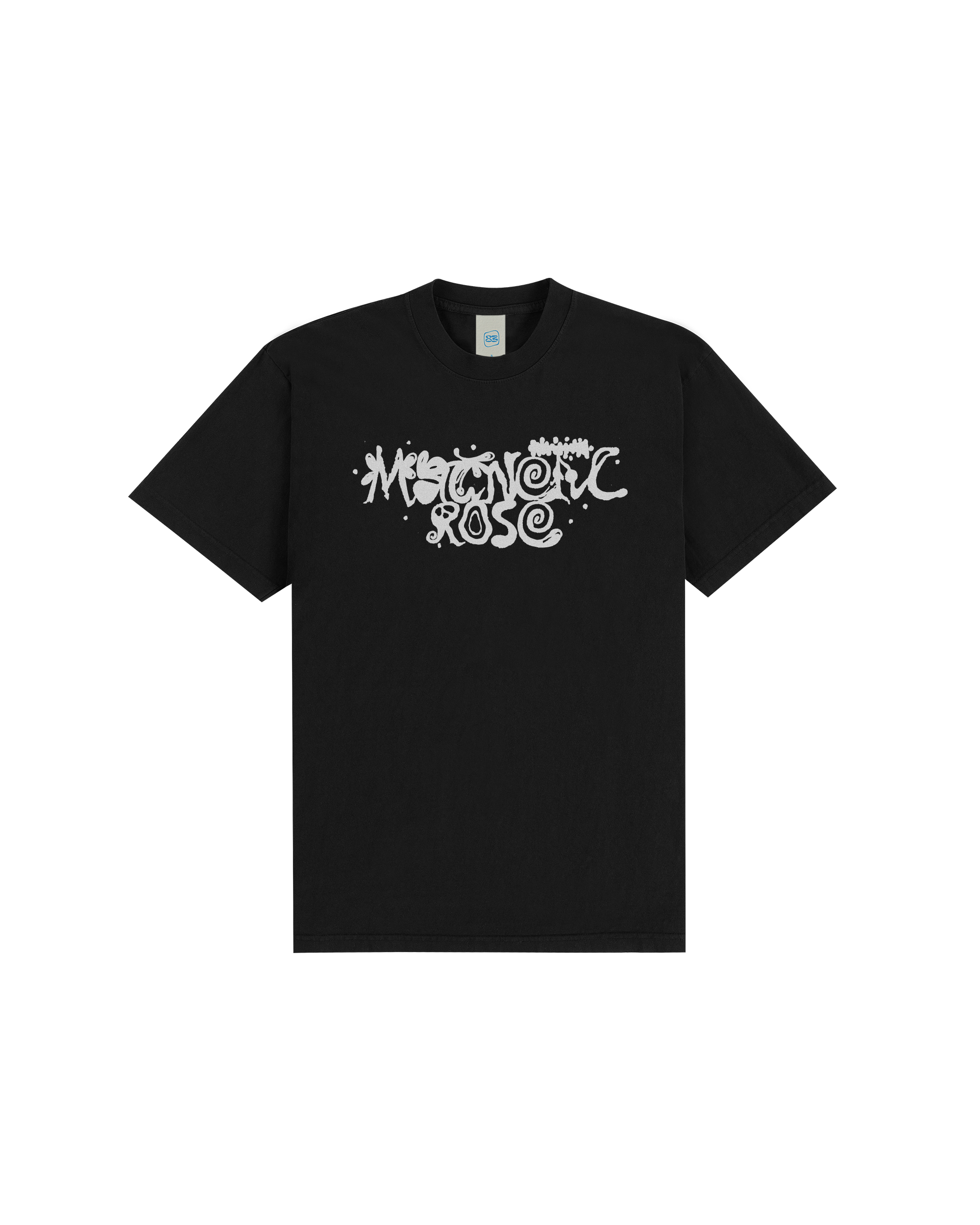 MAGNETIC ROSE T-SHIRT - BLACK