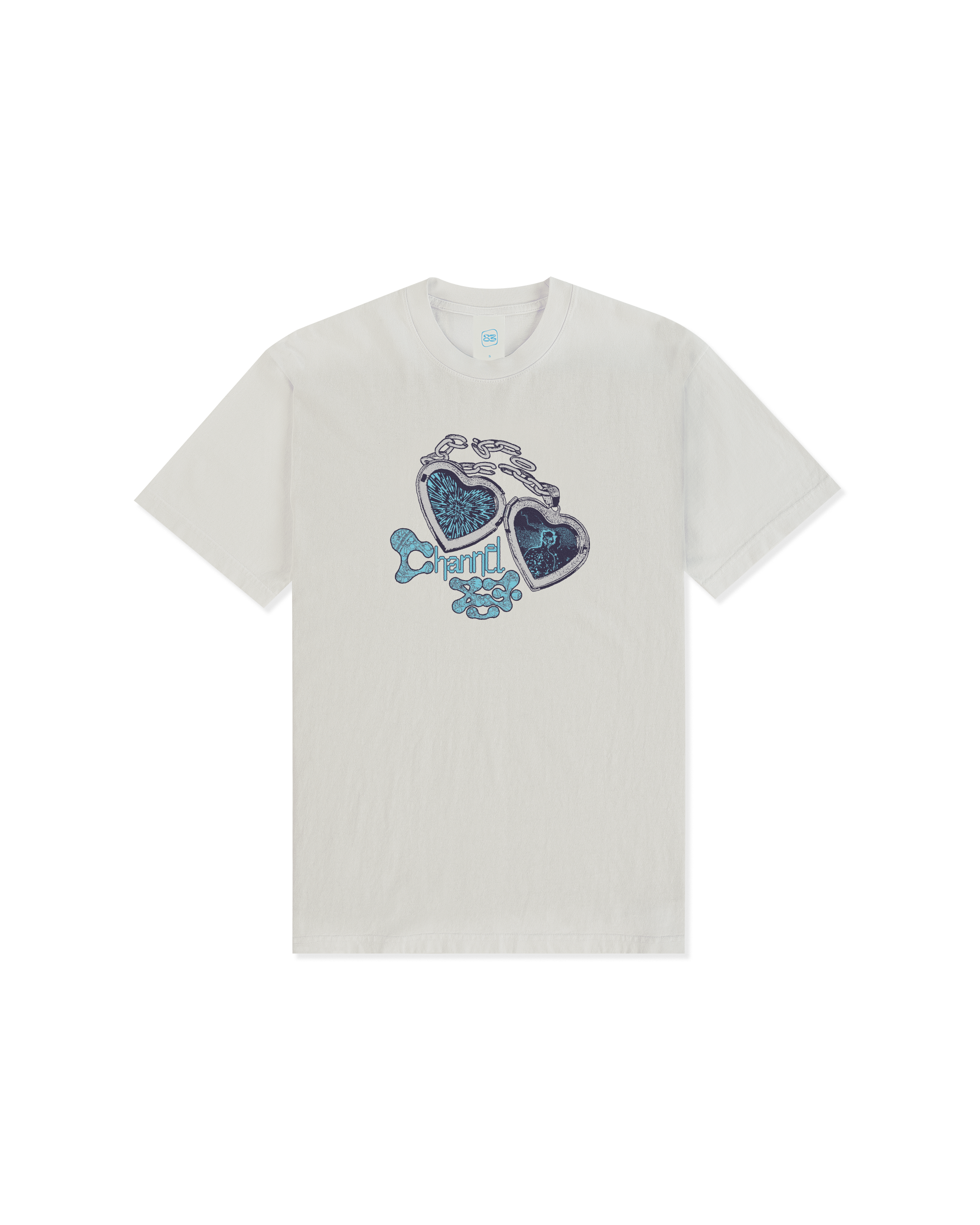 LOCKET T-SHIRT - CEMENT